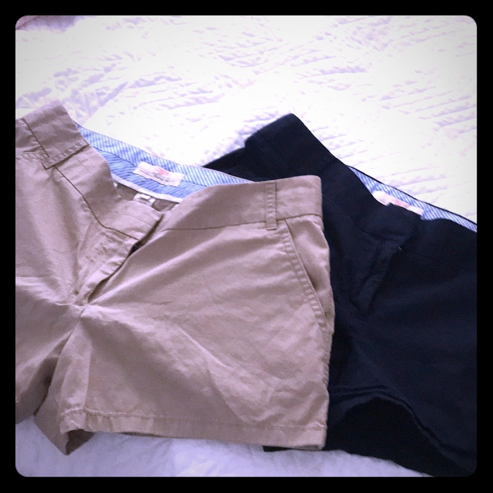 Khaki shorts 1.5” inseam J Crew